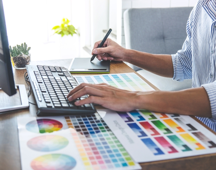 Graphic designer in Austin for clothing brands